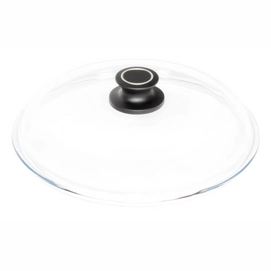 Panier Vapeur AMT Gastroguss AMZN 04228S Z1 L2 Couvercle En Verre Avec Bouton De Couvercle Poele